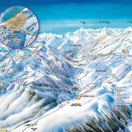 T2 Pla D'adet Au Pied Des Pistes Apartmán Saint-Lary-Soulan